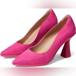 COLE HAAN GA YORK PUMPS IN PINK YARROW SUEDE 9 39.5 EU